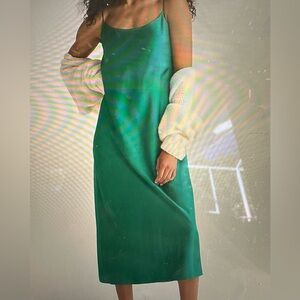 JCrew Gwyneth slip dress in Luster charmeuse.